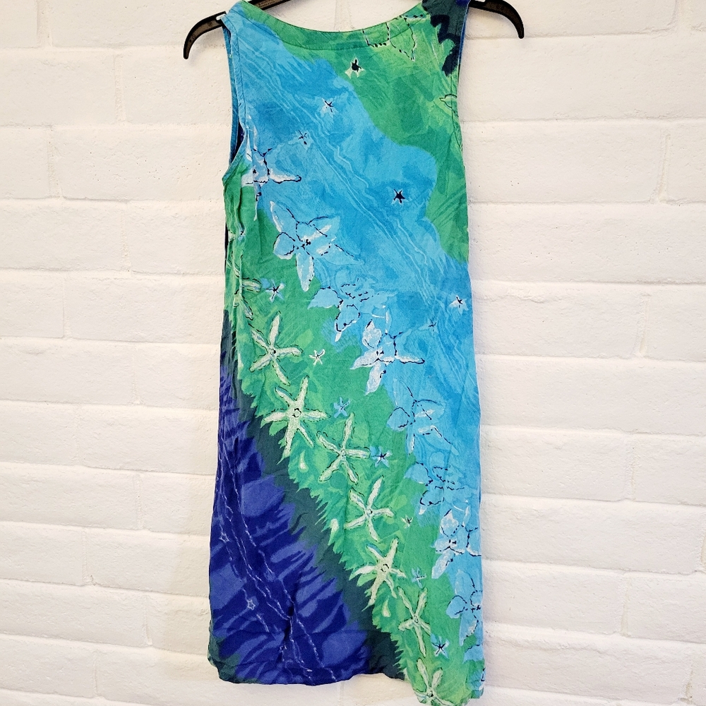 Peppermint Bay Size Small Women's Tropical Print Swimsuit Cover Up - Picture 5 of 7